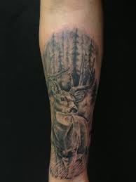One of the best and the most sought after ways to portray your hunting love is by getting inked in a moose skull tattoo in immense. Realistic Deer Track Tattoo Elegant Arts Tattoo