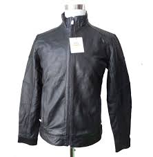 Ebay Clavin Klein Men Leather Motorcycle Style Jacket Black Size S Made In India Withing Our Ebay Sto Leather Jacket Men Leather Jacket Black Calvin Klein Men