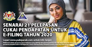 Melalui bajet 2019, pendeposit boleh menikmati tambahan pelepasan taksiran cukai pendapatan ke atas. Senarai 21 Pelepasan Cukai Pendapatan Untuk E Filing Tahun 2020 Info