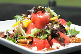 Aldi Summer Salad With Watermelon Mango Feta Cheese