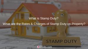 The tax is calculated on the part of the property purchase price falling within. What Is Stamp Duty What Are The Rates Charges Of Stamp Duty On Property Zricks Com