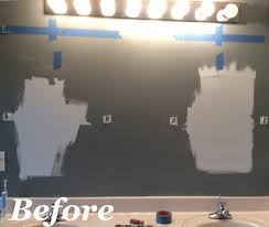 How To Replace A Hollywood Light With 2 Vanity Lights