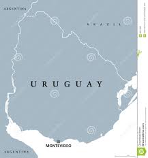 .do uruguai, continente americano, cartográfico, climático, político, físico, hidrográfico, sísmico, regiões, mapa do uruguai. Mapa Politico De Uruguai Ilustracao Do Vetor Ilustracao De Coastline 88516991