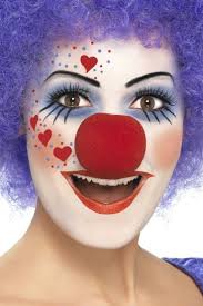 Fasching Make Up Im Letzten Moment Clown Schminken Anleitung Diy Fasching Zenideen Fasching Schminken Karneval Schminken Clown Schminke
