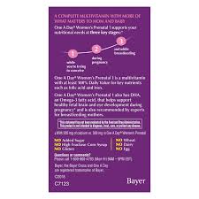 Maybe you would like to learn more about one of these? One A Day Women S Prenatal Multivitamin With Omega 3 And Dha 30 Ct Walmart Com Walmart Com