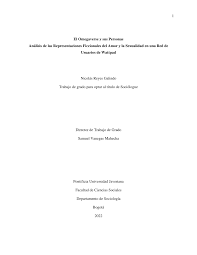 PDF) El Omegaverse y sus personas: análisis de las representaciones  ficcionales del amor y la sexualidad en una red de usuarios de Wattpad