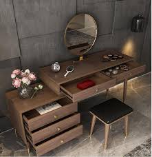 Light Luxury Dressing Table Bedroom Simple Modern Small Apartment Nordic Net Red Ins Makeup Table Multi Functional Economy Dressers Aliexpress Clear makeup organizer, acrylic small makeup organizer for vanity cabinet bathroom, durable countertop makeup organizer tray cosmetic display case, 7 compartments make up.