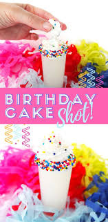 Birthday Cake Shot Recipe With Frangelico Birthday Cake Shot Recipe Birthday Cake Shots Birthday Cake Vodka Birthday Drinks