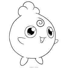 Coloring fun for all ages, adults and children. Ausmalbilder Igglybuff Du Pok Mon Druga G N Ration