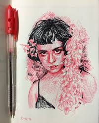 For Inktober Day 5 I Drew I Girl I Saw On Reddit Art Art Drawings Drawings