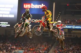 Dean Wilson And Vince Friese Ama Supercross Supercross Dirt Bike Racing