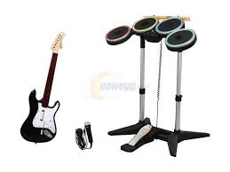 By playing through different cities and venues in the world tour mode (either solo or as part of a band) you'll be able to unlock the full track list. Rock Band 2 Bundle Wii Game Newegg Com