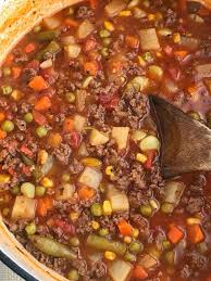 The best canned tomato soup recipe! Tomato Hamburger Vegetable Soup Together As Family