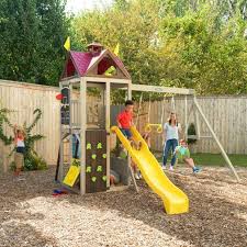 Summerhill Wooden Swing Set Wooden Swing Set Wooden Playset Swing Set