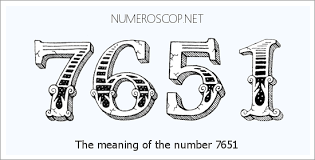 Angel Number 7651 – Numerology Meaning of Number 7651