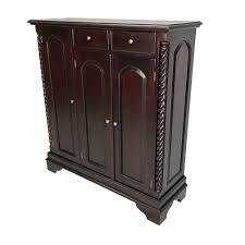 Brown source introduce a new shoe storage concept. Solid Mahogany Wood Large Shoe Hall Cabinet Rack Storage Organiser