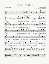 Can T Blame A Girl For Trying Chords Shake It Off Sheet Music Flute Sheet Music Sheet Music Flute Music