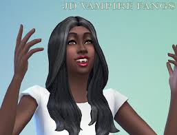 I excuse in advance, but i copied anyone ! My Sims 4 Blog To Bite Or Not To Bite Vampire Fangs By Jd By Josephthesim2k5