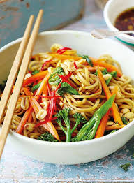 Broccoli Noodles With Soy Lime And Chilli Dressing Tesco Real Food Recipe Vegetarian Recipes Tesco Real Food Veggie Recipes