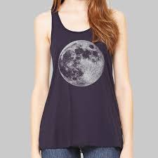 moon tank top full moon shirt tank tops for women