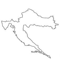 Flagge hrvatska 100mm kroatien kroatische karte. Car Tattoo Aufkleber Kroatien Umriss