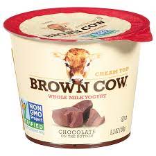 Is brown cow yogurt organic. Brown Cow Cream Top Chocolate On The Bottom Whole Milk Yogurt Shop Yogurt At H E B
