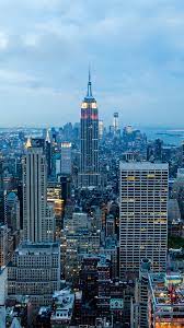 Download Wallpaper 1080x1920 New York Buildings Skyscrapers Night View From Above Sony Xperia Z1 Z New York Travel Guide New York Vacation New York Travel