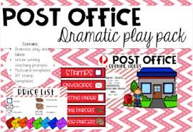 Post Office Dramatic Play Pack Dramatic Play Dramatic Play Area Teaching Letters