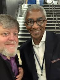 SRMDC's Mark Samuel (panel participant) with Lance Mitchell of WBEC at "How  to Do Business with Birmingham Water Works". Birmingham, AL. #srmsdc #wbec