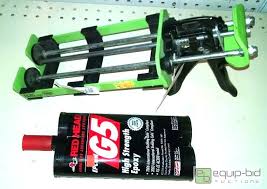 Trigger push the rod for dispensing the material from the tube. Albion B26 T600 Double Tube Caulking Gun And Bargain Depot Inventory Reduction Sale Equip Bid