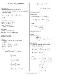 Dengan mengetahui prinsip ergonomi tersebut dapat di tentukan pekerjaan. 10 Soal Pilihan Ganda Tentang Logaritma