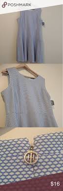 Drop Waist Tommy Hilfiger Dress W Zipper Charm Tommy Hilfiger Dress Tommy Hilfiger Drop Waist