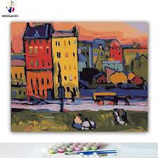 Diy wooden frame for paint by number and diamond painting now available at cncpaint.ph. Amazon Com Paint By Number Kits Canvas Diy Oil Painting For Kids Students Adults Beginner With Brushes And Acrylic Pigme Painting Diy Canvas Paint By Number