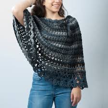 Handmade Gifts For Women Crocheted Poncho Alpaca Wool Crochet Poncho For Women Spring Clothing Accessories For Everyday Teenager Outfit Grey Poncho Capes For Women Poncho