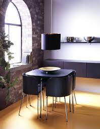 With a sturdy wooden construction and fabric covered chairs, this is a stylish addition to any home. Ikea Fusion Dining Room Small Small Dining Table Compact Dining Table