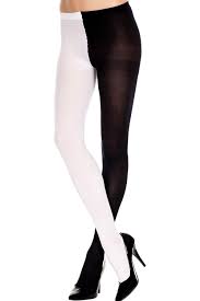 Black And White Tights Opaque Jester Tights 748 Black White Tights Jester Opaque Fashion Tights Black White Tights Black Opaque Tights