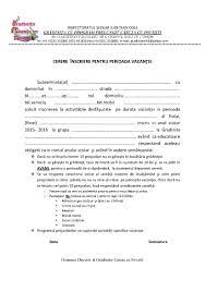 În total, 6.341 de cereri de înscriere în învăţământul preşcolar au fost înregistrate luni, 11 mai, în 27 de judeţe şi municipiul norvegia nu mai pierduse un meci de la 15 decembrie 2019, de la mondialul găzduit de japonia! Cerere Inscriere Pentru Perioada VacanÅ£ei Gradinita Casuta Cu Povesti