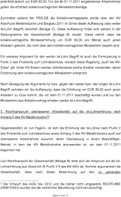 In einigen berufen ist es üblich, dass es in bestimmten zeitabständen eine lohnerhöhung gibt. Stellungnahme V 2012 Ist Lohnerhohung Kv Metallindustrie Pdf Free Download