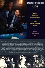 Doctor Prisoner 2019 Korean Drama Romance Prison Romance Comedy