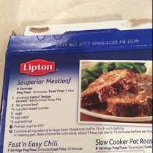 Lipton Souperior Meatloaf Recipe Recipe Onion Soup Mix Recipe Lipton Onion Soup Recipes Onion Soup Recipes
