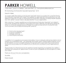Exemplary healthcare support cover letter examples. Monitoring And Evaluation Specialist Cover Letter Sample Cover Letter Templates Examples
