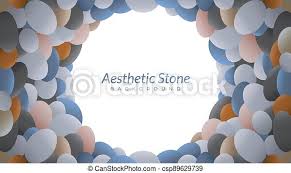 See the peel and stick wallpaper that everyone is talking about! A Hole In The Middle Of The Rocks Aesthetic Background Design Template With Blank Space Marble Stones Vector Illustration Canstock