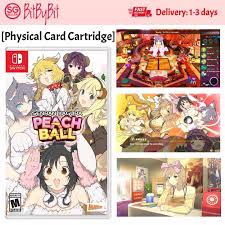 And the game launches today! Physical Card Cartridge Senran Kagura Peach Ball Nintendo Switch Lazada Singapore