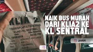 We stayed 1 night to break up the trip and let the kids rest up before the next leg of our journey. Cara Naik Bus Dari Klia2 Ke Kl Sentral Youtube