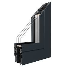 Aluminium windows made of 60 mm deep (leaf: Drutex S A Windows Aluminium Windows