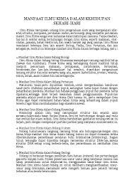 Mengelakkan permusuhan antara agama atau kepercayaan penting untuk institusi politik khususnya dalam pilihanraya. Apa Saja Manfaat Mempelajari Ilmu Kimia Cara Mengajarku