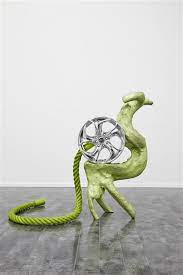 关小 叮叮ja 黄铜 汽车轮壳 绳子 树脂 115 40 78 cm 2015 guan xiao din din jaarhh brass car wheel robe resin 115 40 78 cm 2 space art art contemporary art