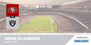 Search, compare and buy raiders at 49ers tickets at levi's stadium in santa clara. 49ers Vs Raiders Levi S Stadium