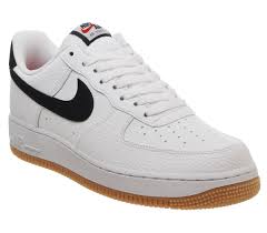 Nike Air Force 1 Black Gum Sole Junior Nike Air Force 1 Lv8 Trainers Black Gum His Trainers