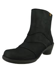 Halte au froid et place à la mode avec cette botte proposée par el naturalista. El Naturalista Chaussures Bottes Femme N5328 Aqua Noir Noir Boutique En Ligne Ceres